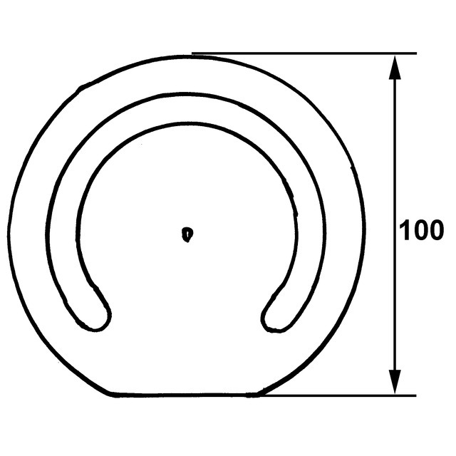 Joint de Clapet de Crepine Ø 100 MM référence fournisseur 2304325